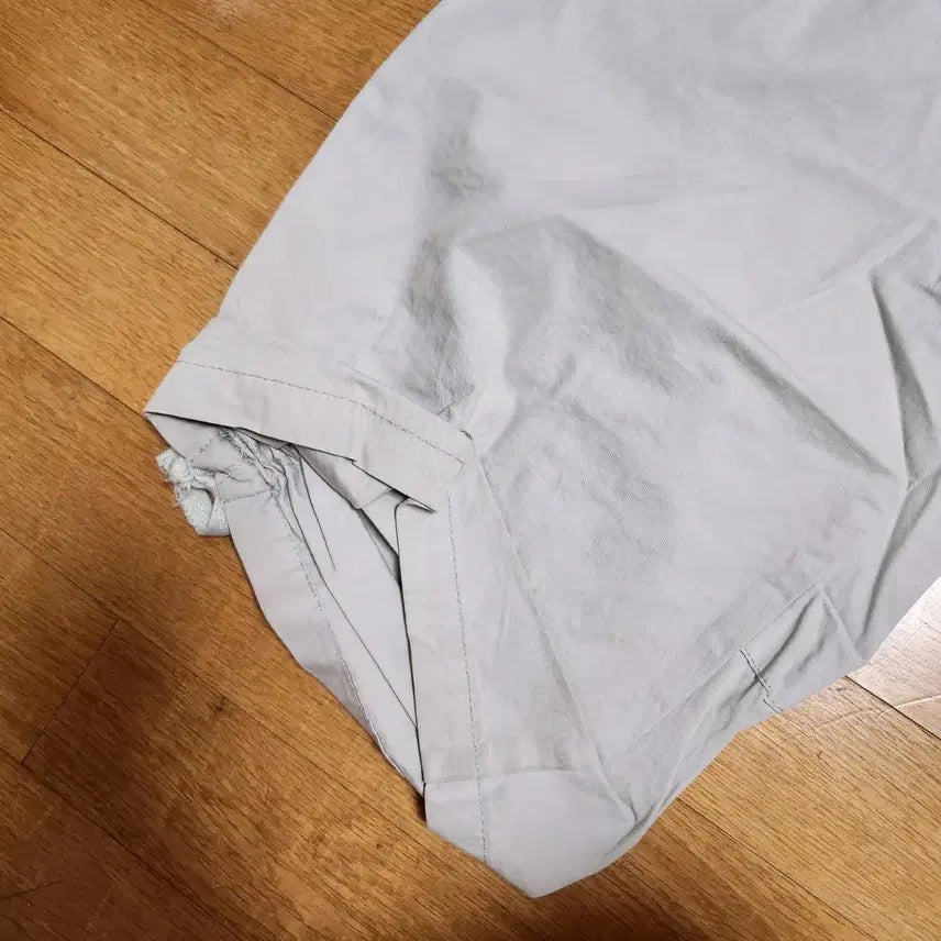 [BUNJANG] Shirring Beige Cargo Pants / 에이블리 셔링 베이지 카고팬츠