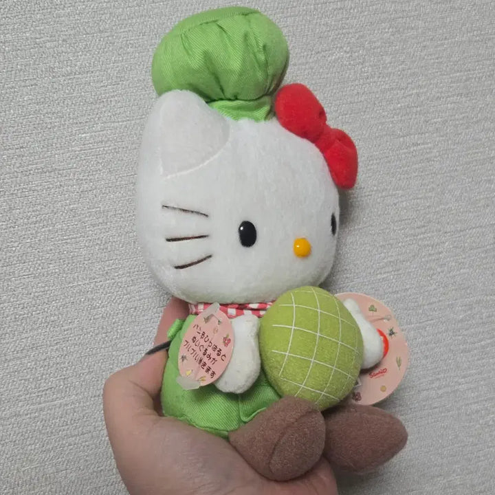 [BUNJANG] Sanrio Melon Kitty Chef Plush / 메론 키티 고전 요리사키티 멜론키티 고전 산리오 제빵사