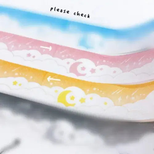 [BUNJANG] Rita Planet Glitter Washi Tape Set / 리타플래닛 글리터 마테 4종