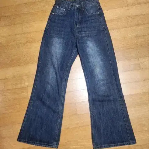 [BUNJANG] Bootcut Denim Jeans / 150대 강추ㅠㅠ> 진청 부츠컷 데님 청바지