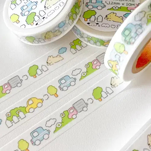 [BUNJANG] Mungmmu's Picnic Washi Tape / 멈무즈 나들이 마테