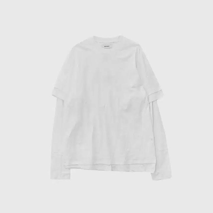 [BUNJANG] 999 Humanity Double Layered Tee Off White L / [연휴급처!!]  999휴머니티 더블 레이어드 티 오프화이트 L