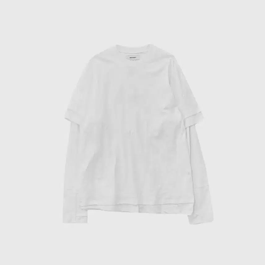 [BUNJANG] 999 Humanity Double Layered Tee Off White L / [연휴급처!!]  999휴머니티 더블 레이어드 티 오프화이트 L