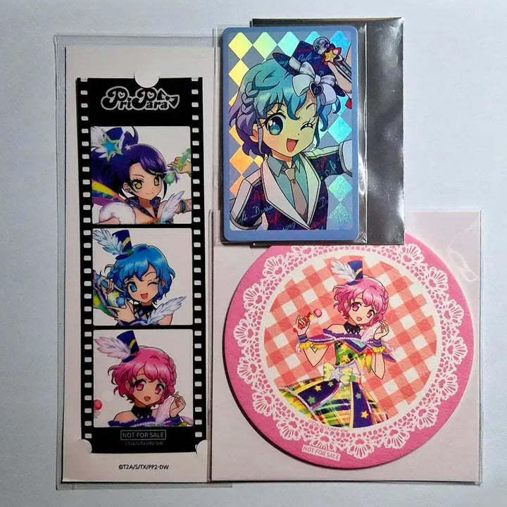 [BUNJANG] PriPara V Square Dorothy &amp; Reona Bundle Set / 프리파라 팝업 브이스퀘어 특전 도로시레오나시온티켓포토카드코스터필름아이엠스