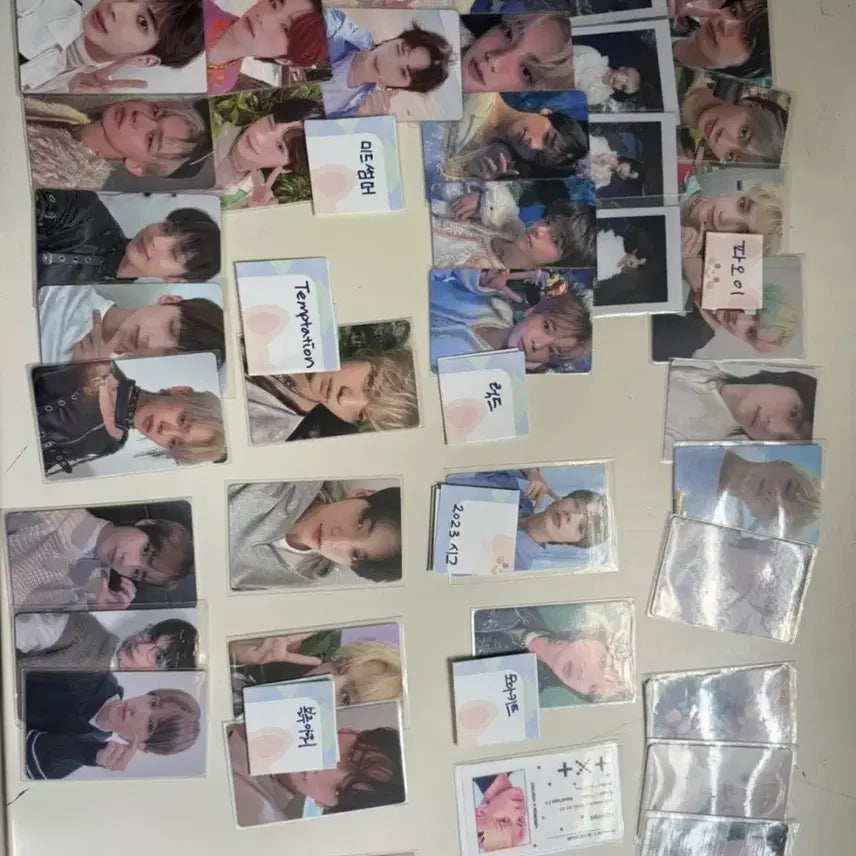 [BUNJANG] TXT Photocard Bundle Set / 투바투 포카 일괄 양도
