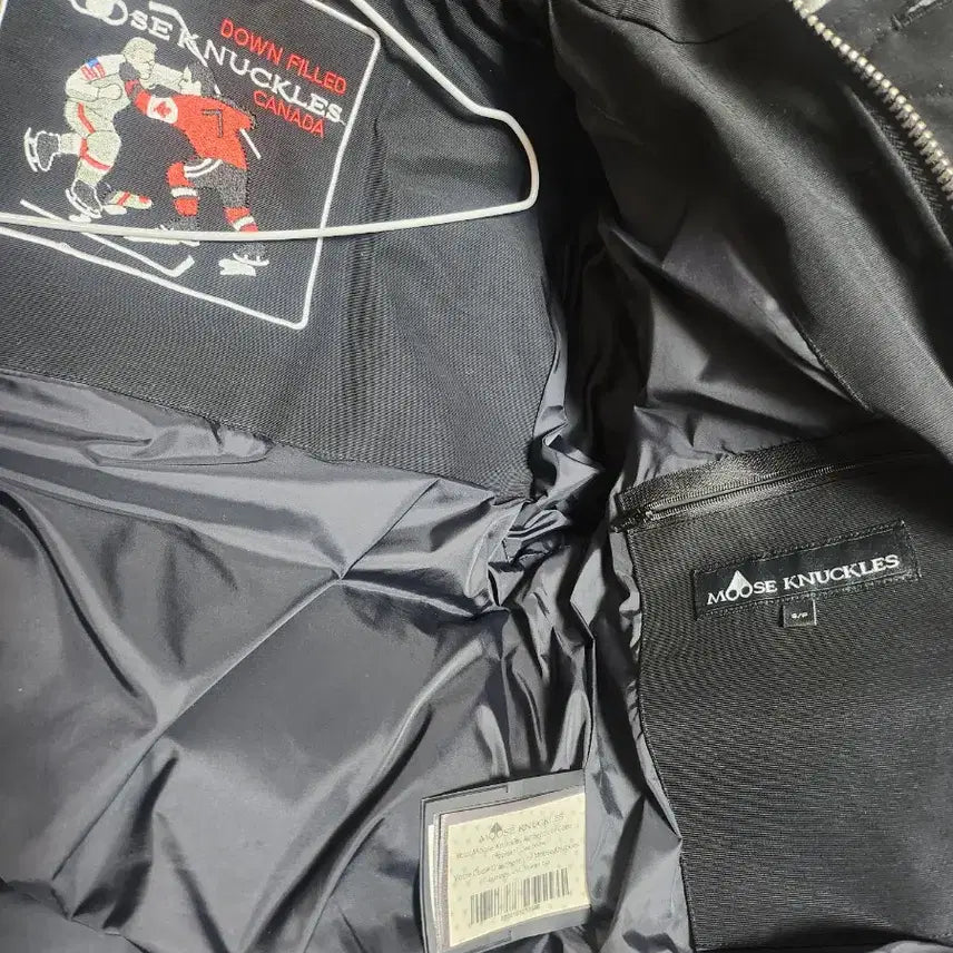 [BUNJANG] Moose Knuckles Black Fox Fur Hooded Padded Jacket (Size S) / 무스너클 블랙 패딩 폭스퍼 후드 s