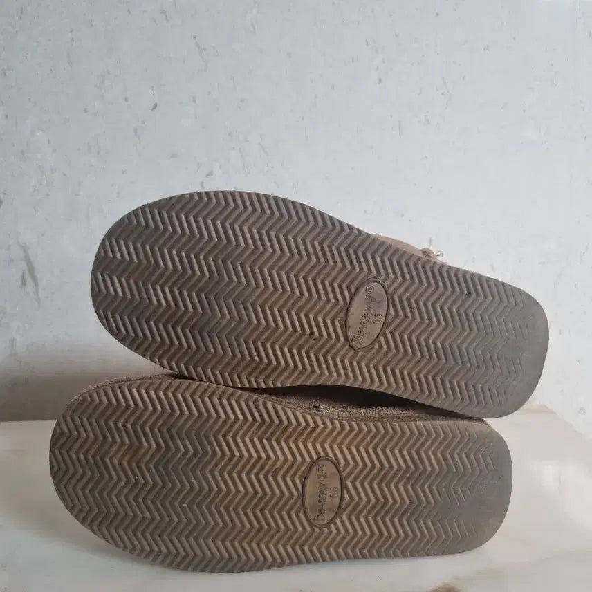 [BUNJANG] Bearpaw Sheepskin Lined Leather Long Boots 235 / 베어파우 천연소가죽 양털안감 어그 롱부츠 235
