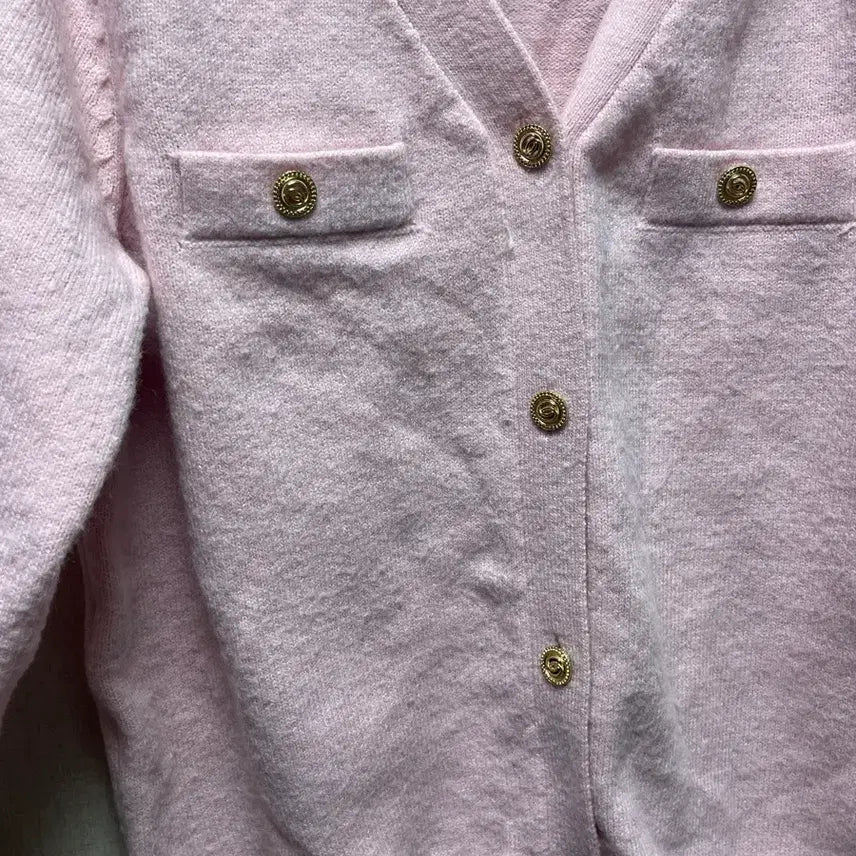 [BUNJANG] Pink Knit Two-Piece Set / 핑크 니트 투피스 세트