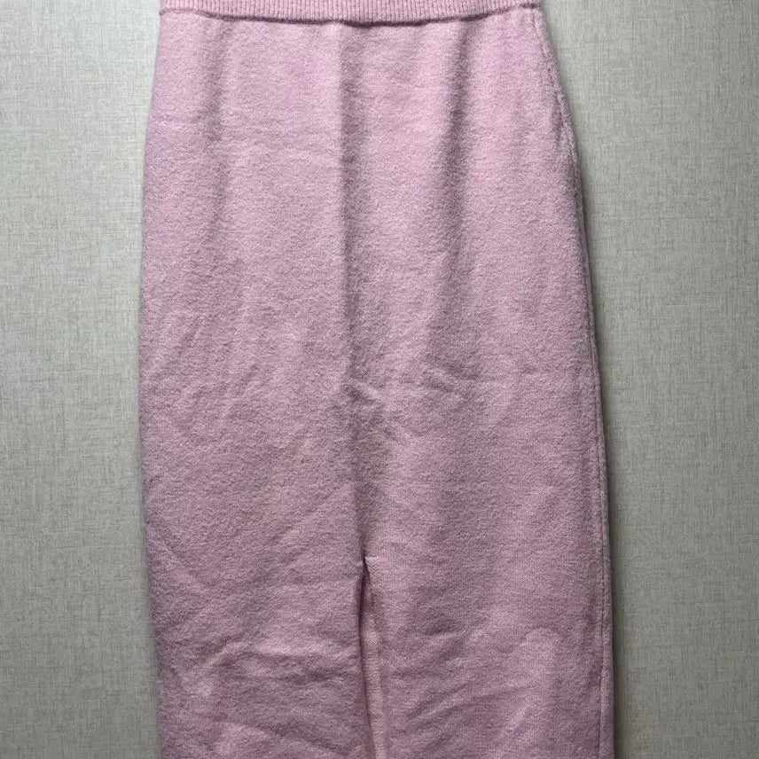 [BUNJANG] Pink Knit Two-Piece Set / 핑크 니트 투피스 세트