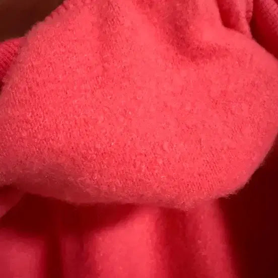 [BUNJANG] Superb Red Fleece Hoodie / 새상품 슈퍼브 빨간색 기모후드티