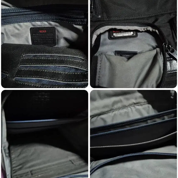 [BUNJANG] Tumi Alpha Black Backpack / <정품> 투미 알파 블랙 방탄 컴팩드 백팩 이너백 내장 캐리어장착 기능