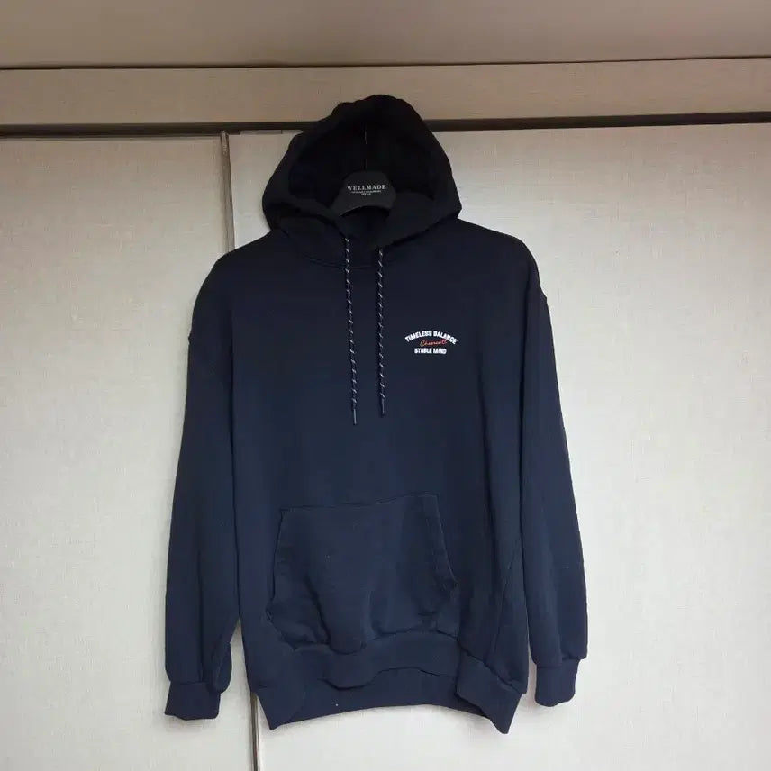 [SOLD OUT] 정품]체이스컬트 네이비 안감기모 후드티 100
