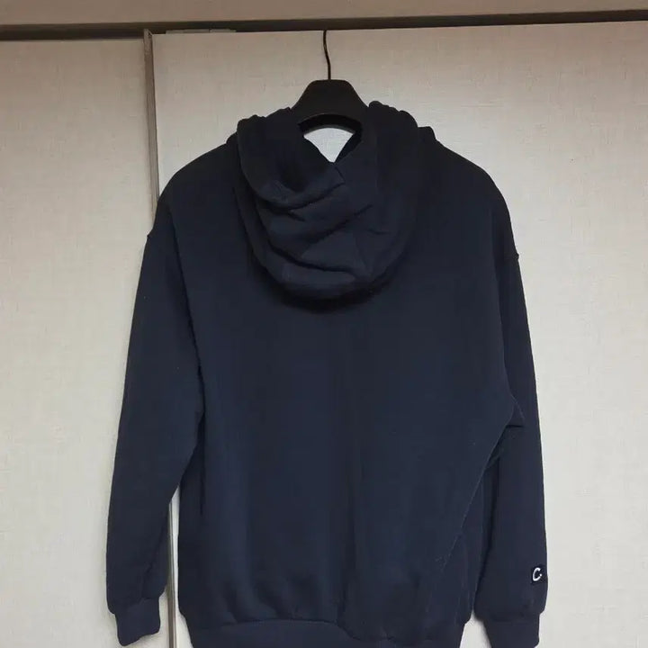 [SOLD OUT] 정품]체이스컬트 네이비 안감기모 후드티 100