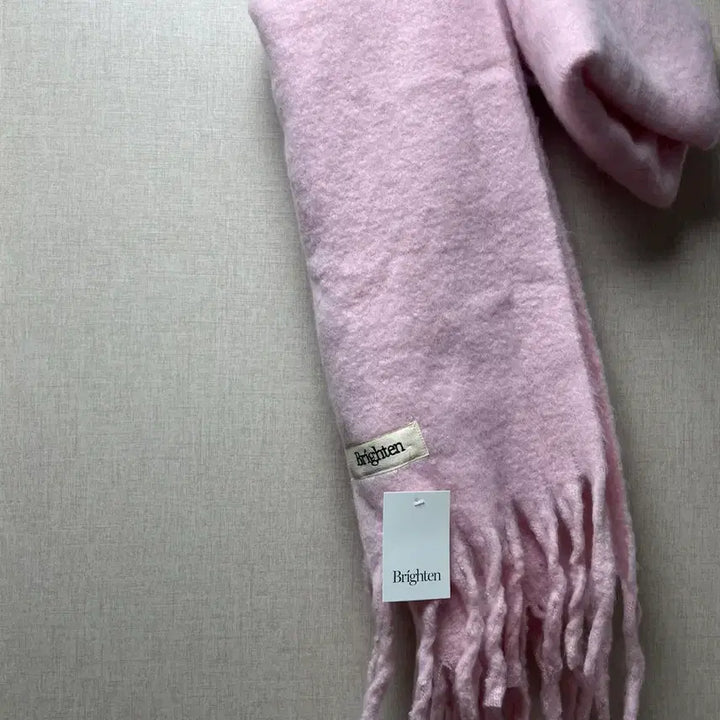 [BUNJANG] Brighten Pink Muffler / Brighten 핑크색 머플러