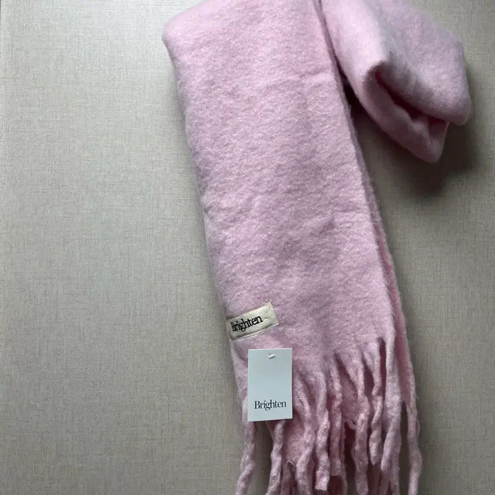 [BUNJANG] Brighten Pink Muffler / Brighten 핑크색 머플러