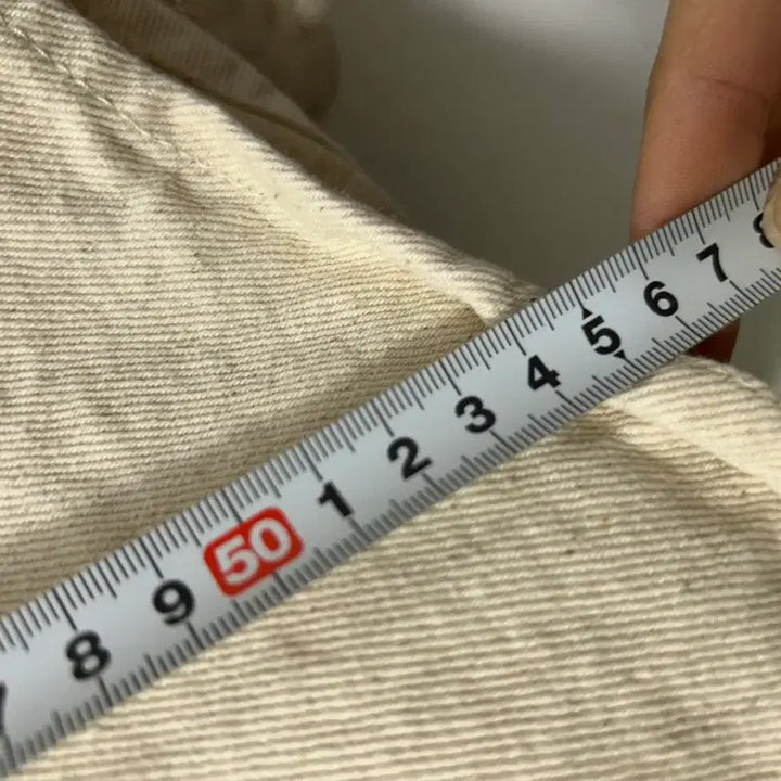 [BUNJANG] ZARA Ivory Denim Oversized Jacket S / 자라 아이보리 데님 오버핏 자켓 S