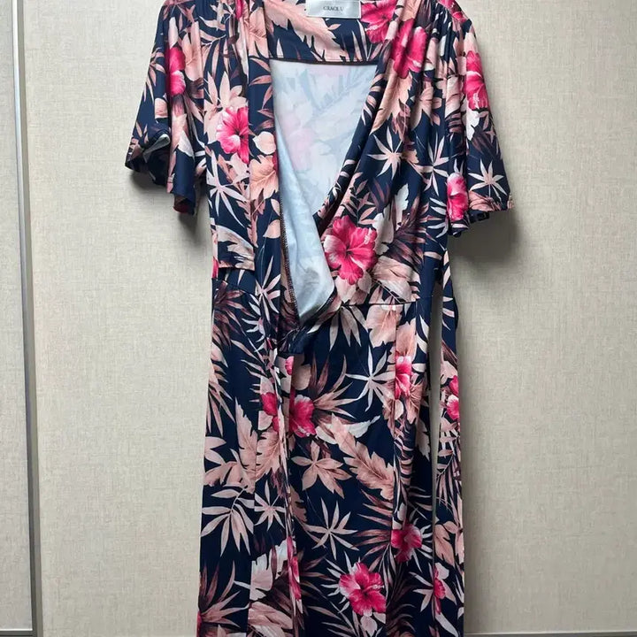 [BUNJANG] Grace You Summer Wrap Dress / 그레이스유 여름 랩 원피스