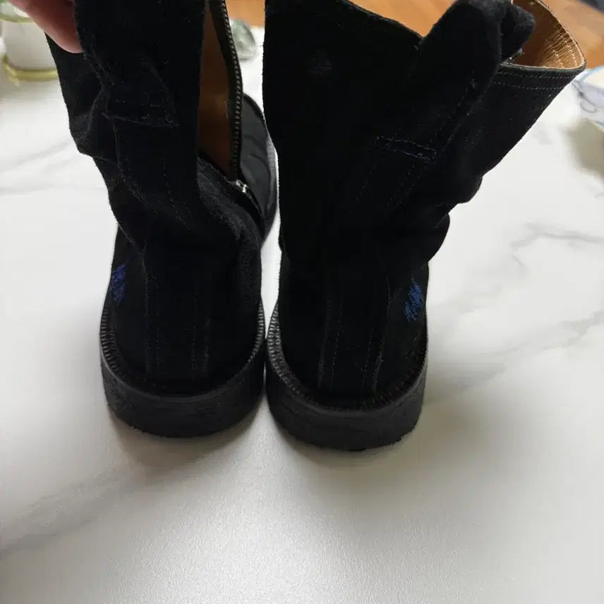 [BUNJANG] Ader Error Suede Curve Boots (270) / 아더에러 스웨이드 커브 부츠 (270)
