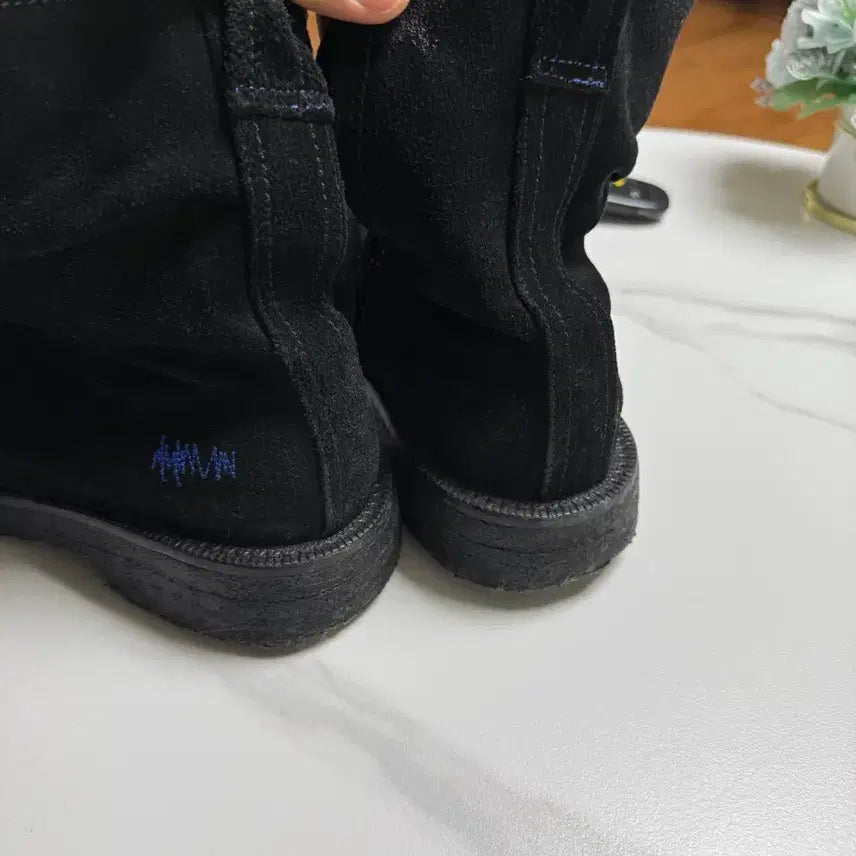 [BUNJANG] Ader Error Suede Curve Boots (270) / 아더에러 스웨이드 커브 부츠 (270)