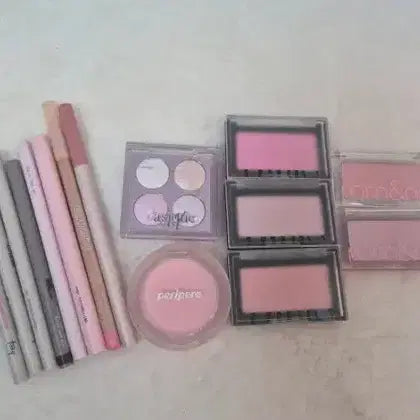 [BUNJANG] Cool Tone Makeup Bundle Set (Peripera/Rom&nd/Clio/Colorgram/Dasique/Dinto) / 쿨톤 화장품 15종 일괄(페리페라/롬앤/클리오/컬러그램/데이지크/딘토)