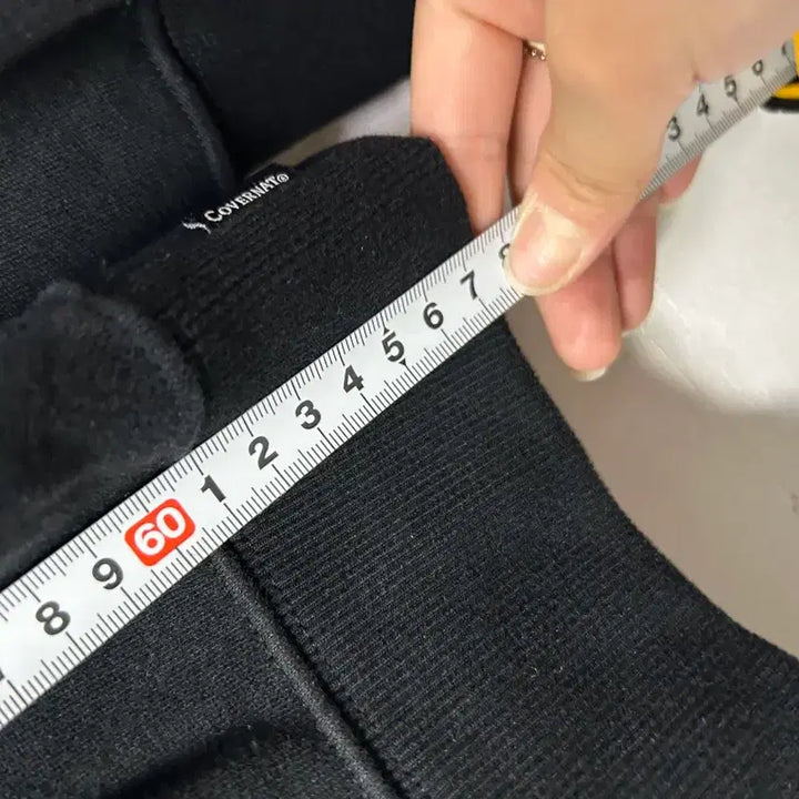 [BUNJANG] Covernat Black Hoodie M / 커버낫 블랙 후드티 M