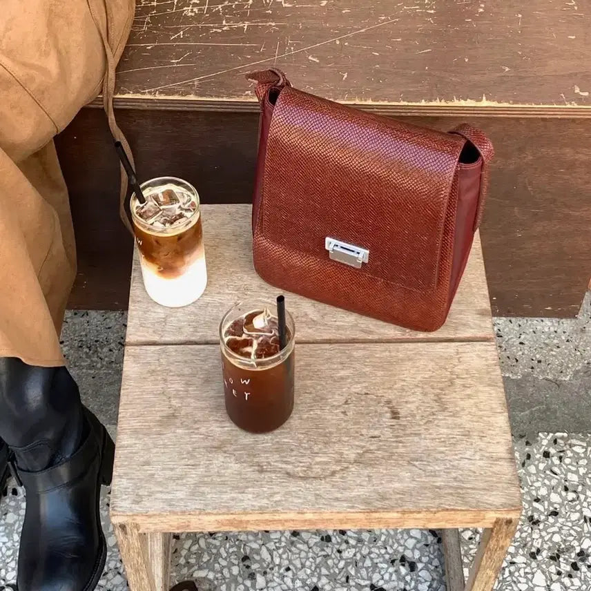 [BUNJANG] Minitmute Tev Bag Mahogany / 실사0/새상품) 미닛뮤트 테브백 마호가니 tev bag