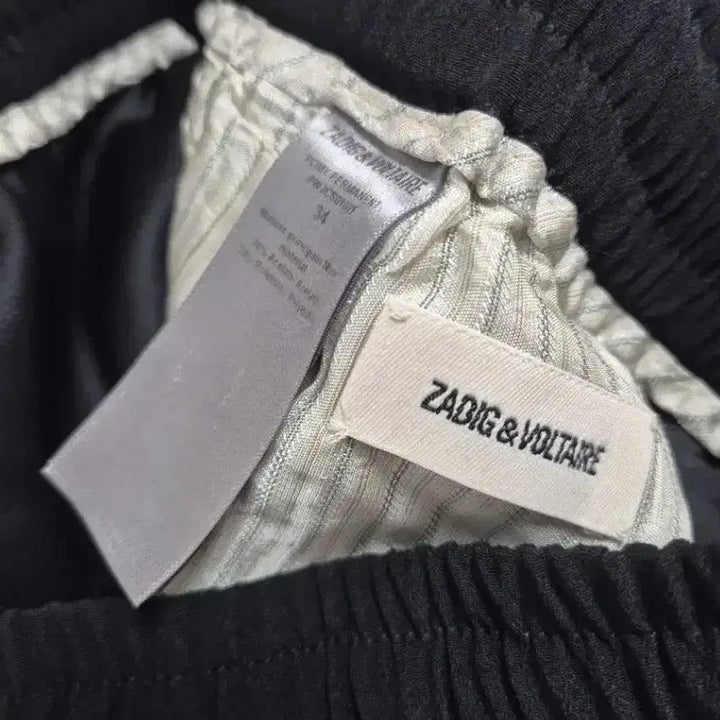 [BUNJANG] Zadig & Voltaire POMY PERMANENT Track Pants / 쟈딕앤볼테르 POMY PERMANENT 트랙팬츠 34 정품