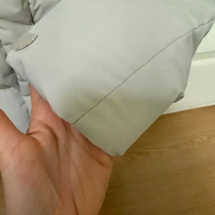 [BUNJANG] Nepa Light Gray Duck Down Padded Jacket (Size 85) / 네파 라이트그레이 다운 패딩 덕다운 85사이즈