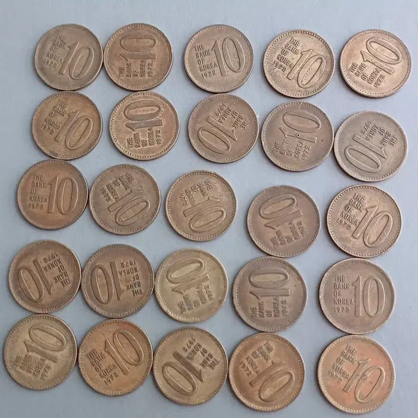 [BUNJANG] Old 10 Won Coins Bundle Set / 상태 좋은 옛날 10원 구도안 500개 일괄