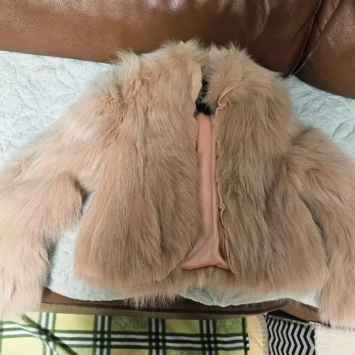 [BUNJANG] Mink Fur Fox Jacket / 폭스자켓 밍크 모피