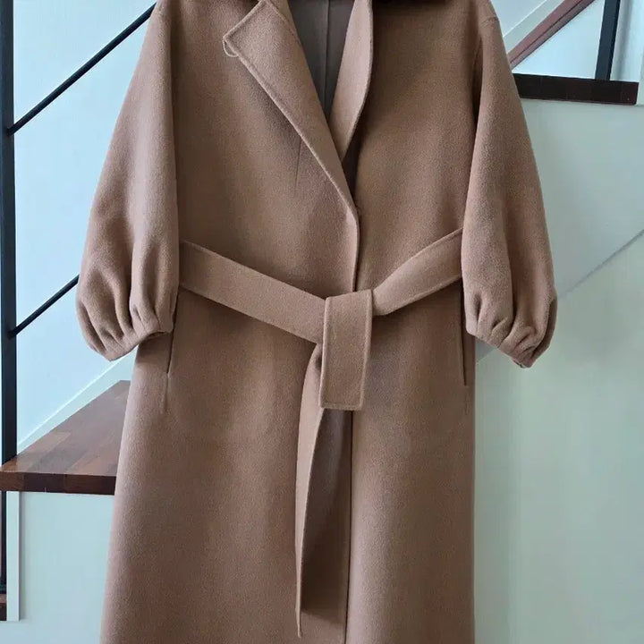 [BUNJANG] MIND Wool Cashmere Long Coat / 한섬 마인 양모 캐시미어롱코트