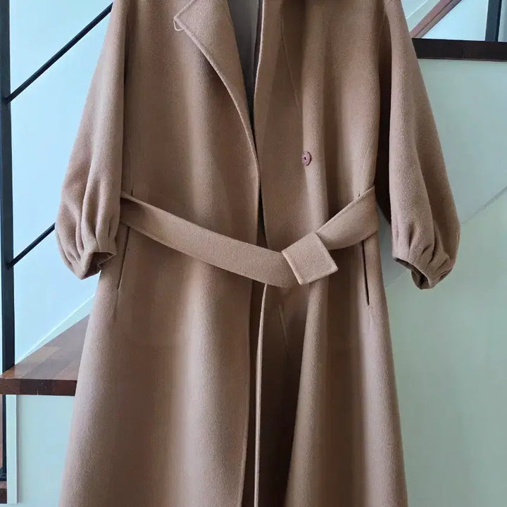 [BUNJANG] MIND Wool Cashmere Long Coat / 한섬 마인 양모 캐시미어롱코트