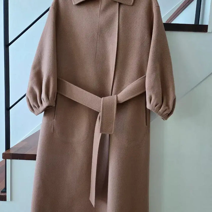 [BUNJANG] MIND Wool Cashmere Long Coat / 한섬 마인 양모 캐시미어롱코트