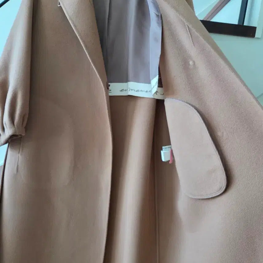 [BUNJANG] MIND Wool Cashmere Long Coat / 한섬 마인 양모 캐시미어롱코트