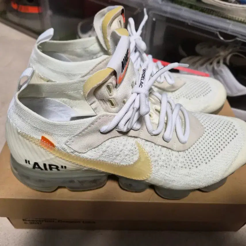 [BUNJANG] Nike Off-White VaporMax The Ten White / 285 나이키 오프화이트 베이퍼맥스 더텐 화이트