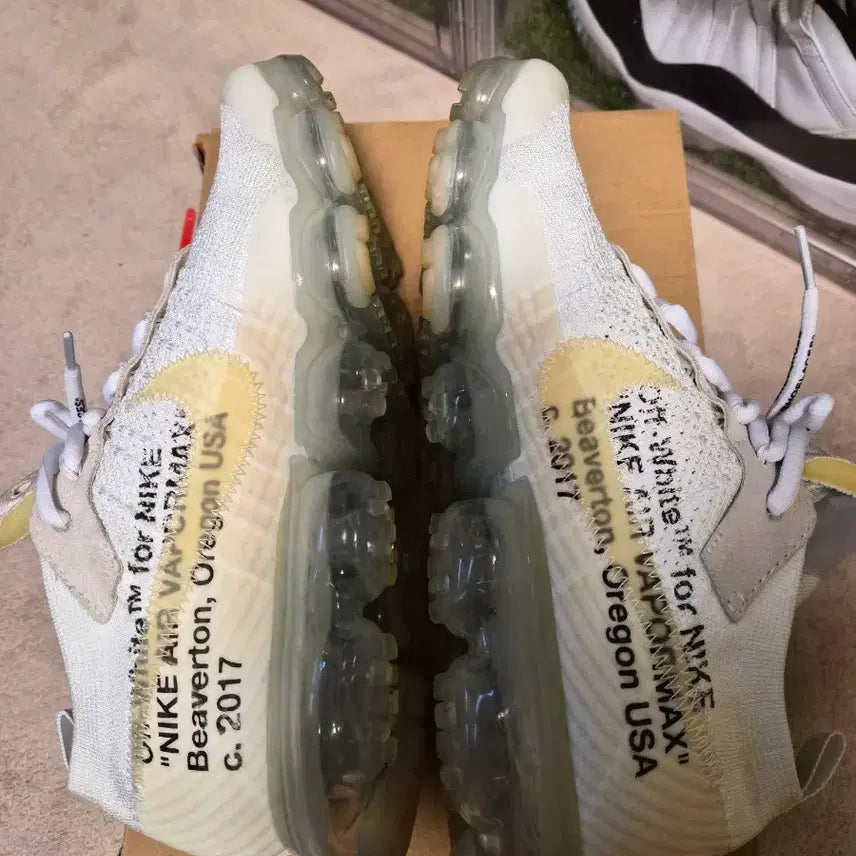 [BUNJANG] Nike Off-White VaporMax The Ten White / 285 나이키 오프화이트 베이퍼맥스 더텐 화이트