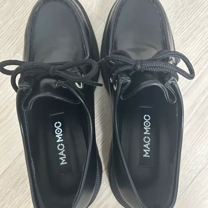 [BUNJANG] Mark MOC Anders Black Derby Loafers / 마크모크 anders black 235 콜프 청키 더비 로퍼 4cm
