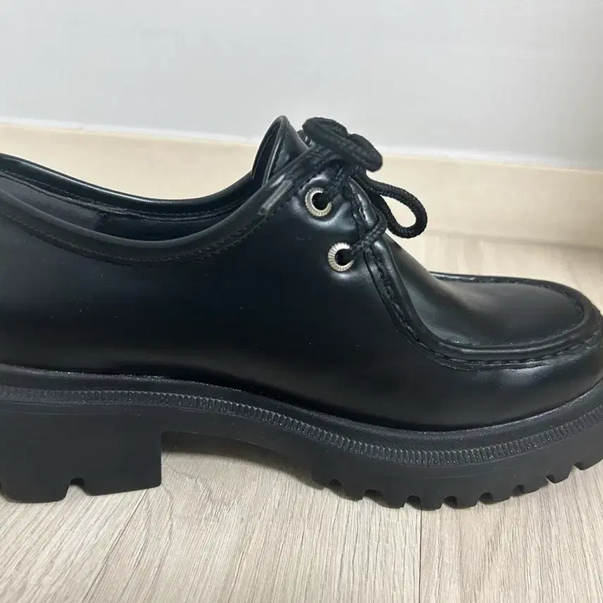 [BUNJANG] Mark MOC Anders Black Derby Loafers / 마크모크 anders black 235 콜프 청키 더비 로퍼 4cm