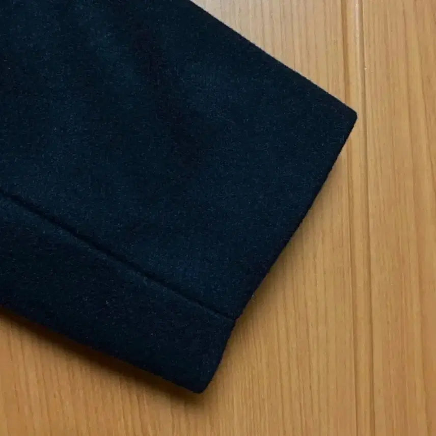 [BUNJANG] Atelier Edition Flat Long Coat - Black / 아뜰리에에디션 플랫롱코트 블랙