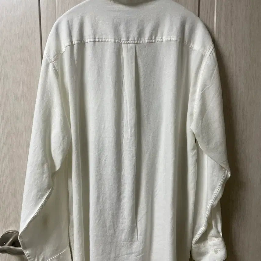 [SOLD OUT] 수아레 린넨셔츠 화이트 새상품 L
