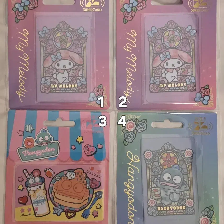 [BUNJANG] My Melody & Hangyodon Travel Card / 대만여행 교통카트 마이 멜로디 한교동 판매