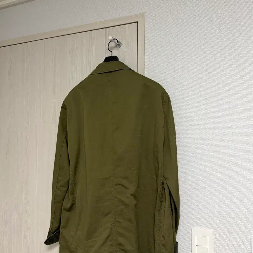 [BUNJANG] Massimo Dutti Cotton Blazer Khaki XL / 마시모뚜띠 코튼 블레이저 카키색 XL