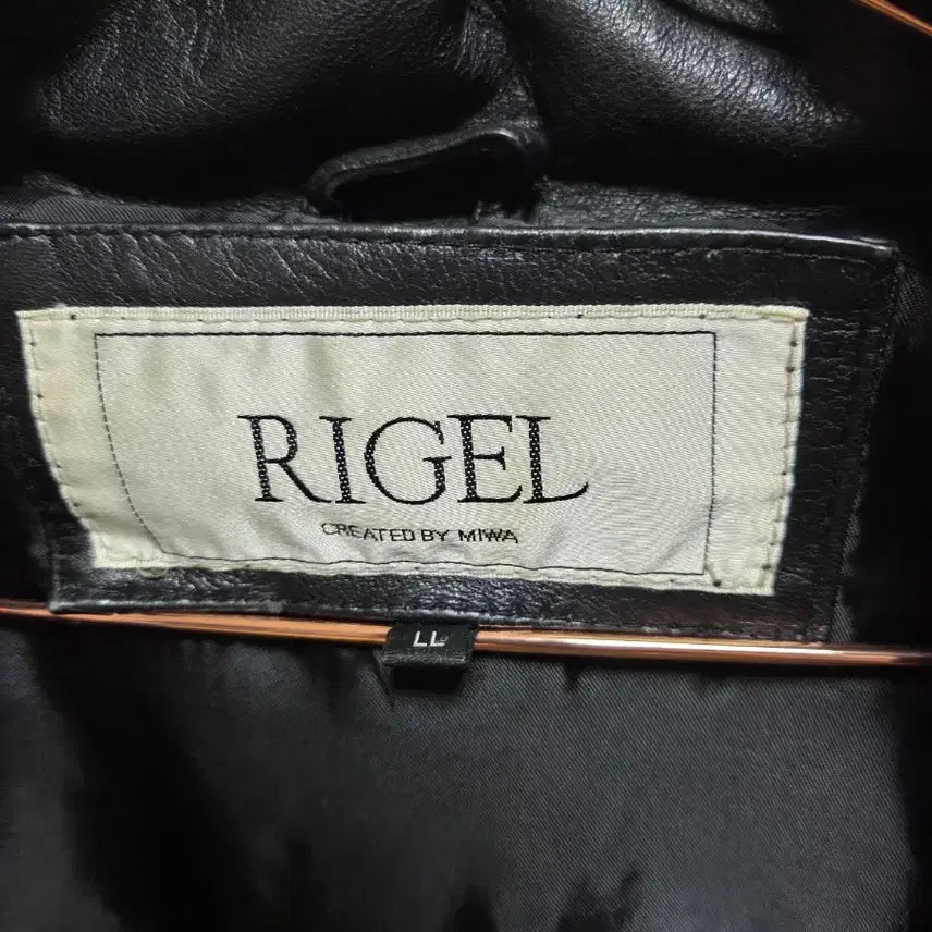 [BUNJANG] RIGEL Leather Down Jacket / 남성 명품 가죽 패딩
