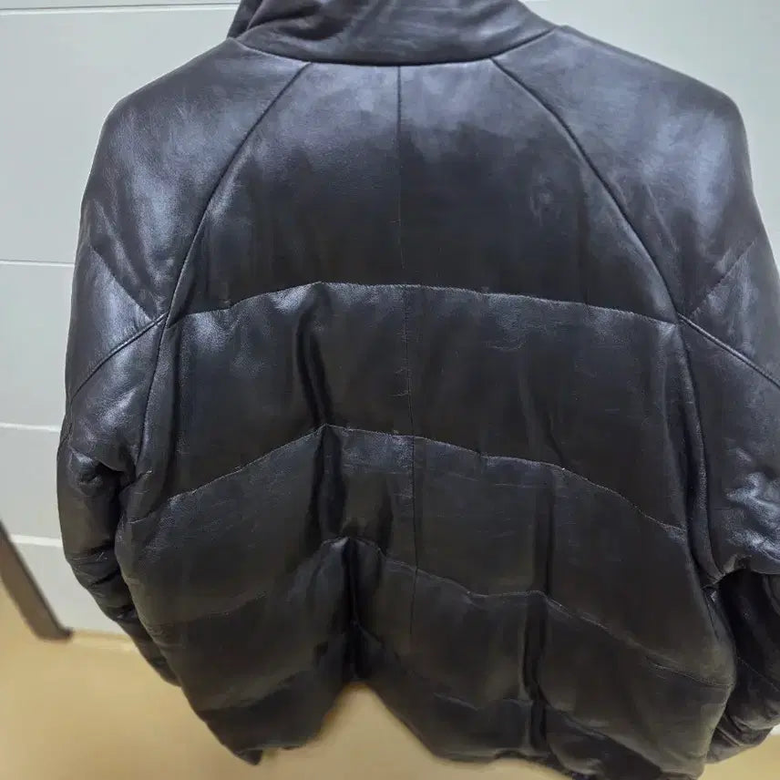 [BUNJANG] RIGEL Leather Down Jacket / 남성 명품 가죽 패딩