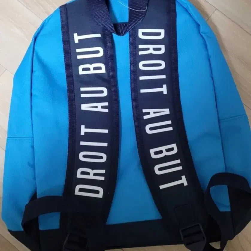 [BUNJANG] Olympique de Marseille Backpack Sky Blue / 올랭피크 드 마르세유 백팩 하늘색