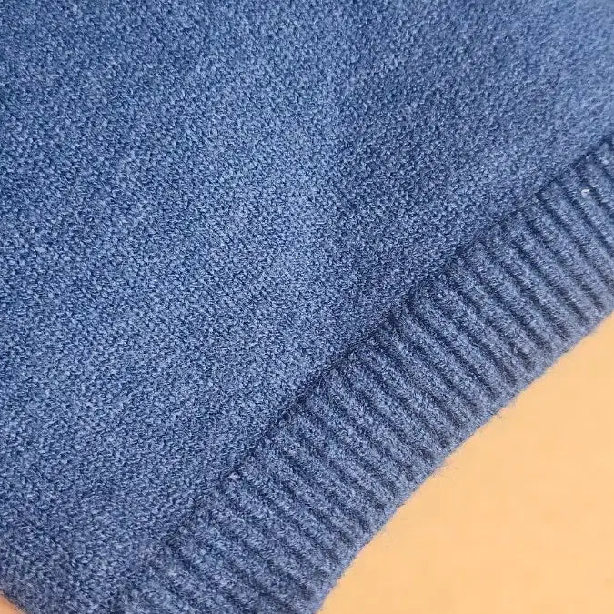 [BUNJANG] Blue Cable Knit Long Skirt / 블루 니트 롱 스커트 55~66