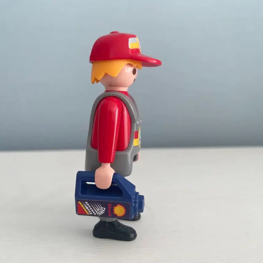 [BUNJANG] Playmobil Gas Station Employee Figure / 중고 플레이모빌 주유소 직원
