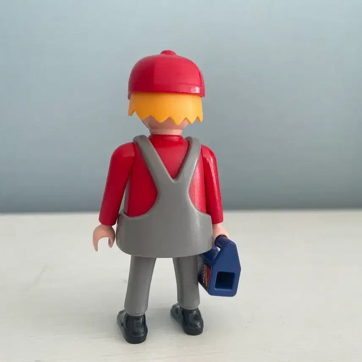 [BUNJANG] Playmobil Gas Station Employee Figure / 중고 플레이모빌 주유소 직원