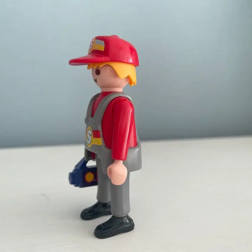 [BUNJANG] Playmobil Gas Station Employee Figure / 중고 플레이모빌 주유소 직원