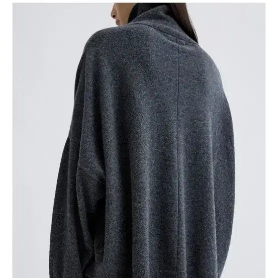 [BUNJANG] R2W Lina Cashmere 100 Turtleneck Knit Charcoal / R2W 캐시미어 100 리나 터틀 니트 차콜